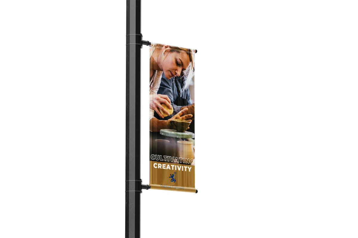 Branding, Values and Inspiration | College and School Campus Street Pole Banners
