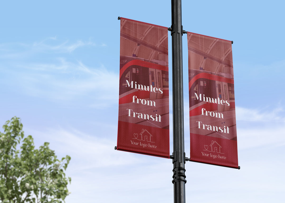 Amenities & Neighbourhood Feature Banners for Residential Developments
