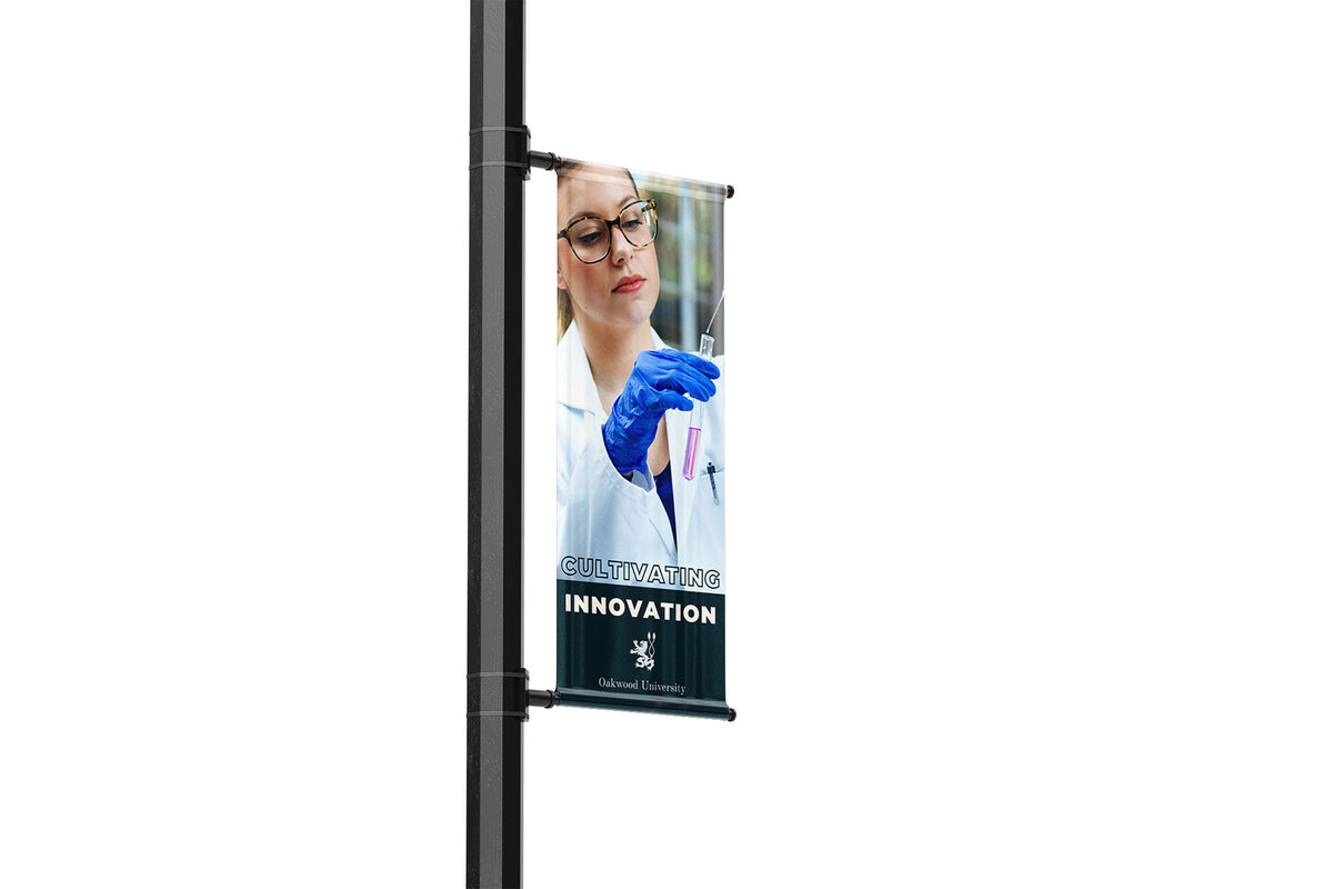 Branding, Values and Inspiration | College and School Campus Street Pole Banners