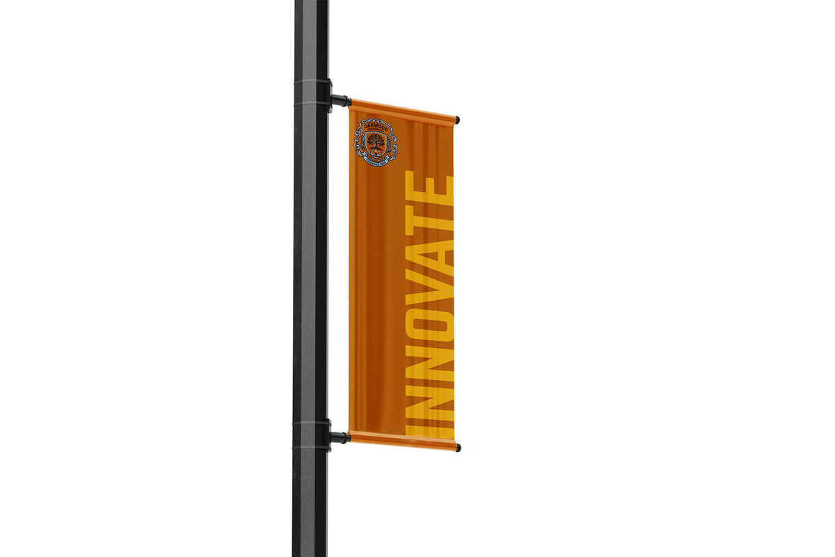 Branding, Values and Inspiration | College and School Campus Street Pole Banners