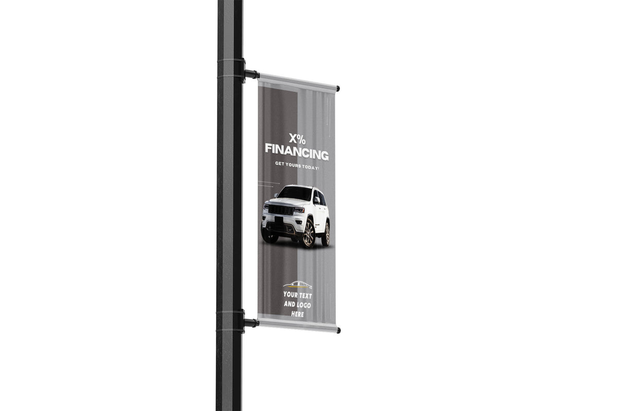 Auto Financing Banner grey single