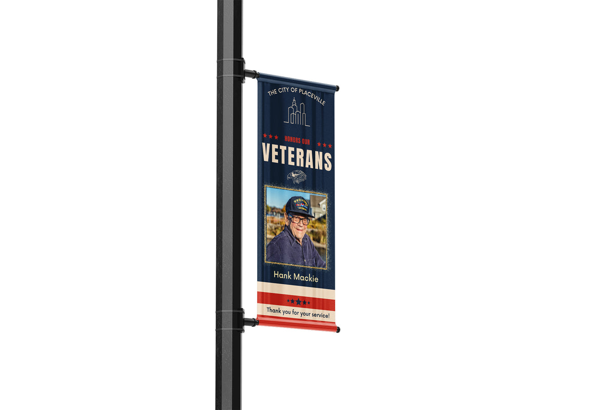America 250 Lamp Post Banners