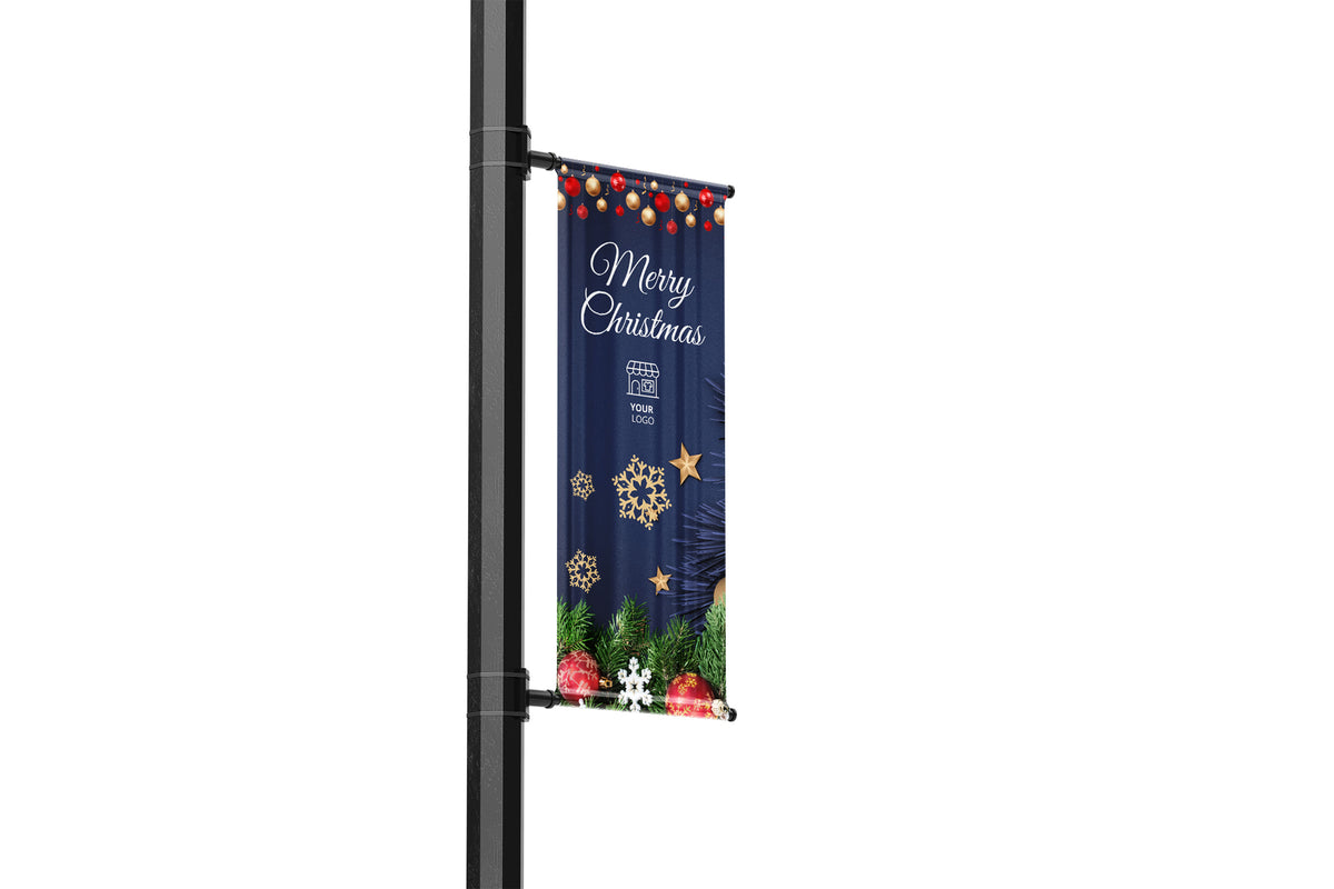 Christmas Lamp Post Banners