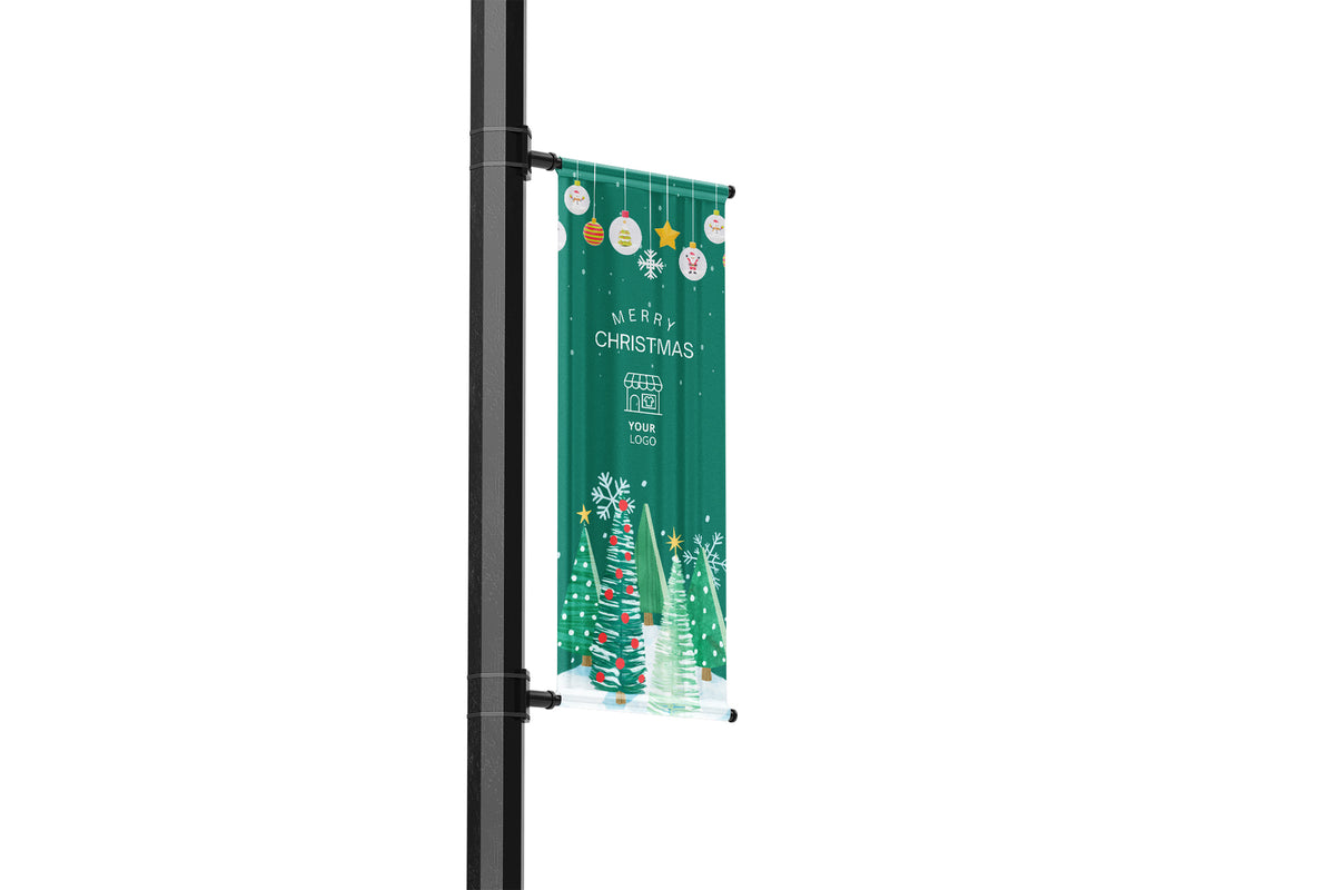 Christmas Lamp Post Banners