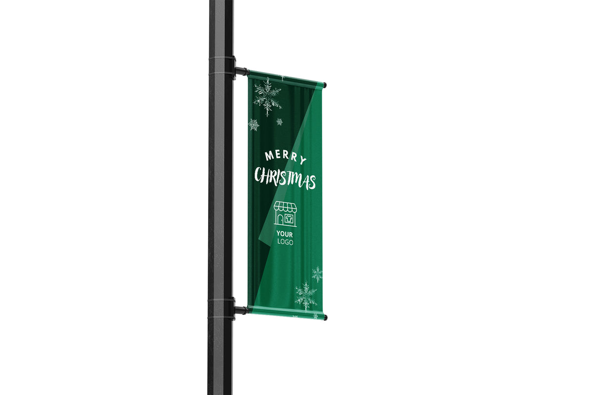 Christmas Lamp Post Banners