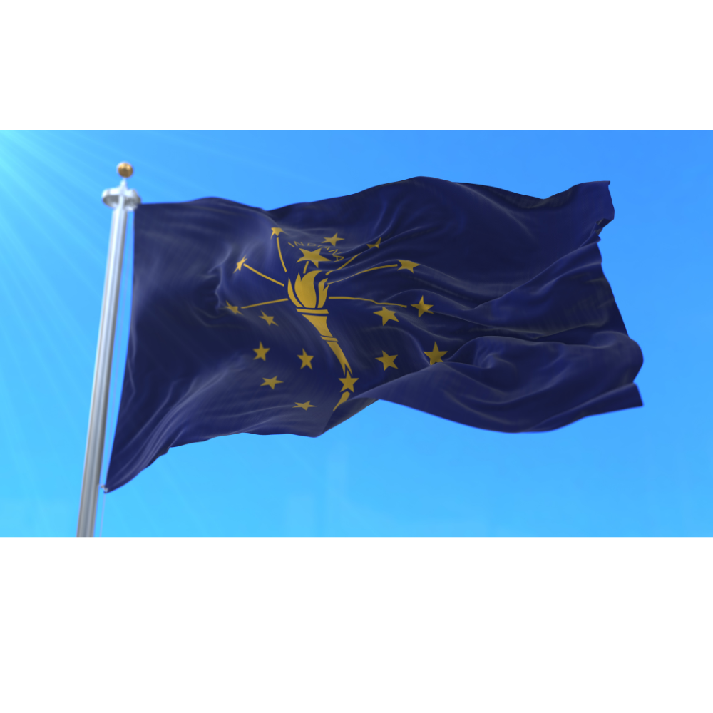 State of Indiana Flag