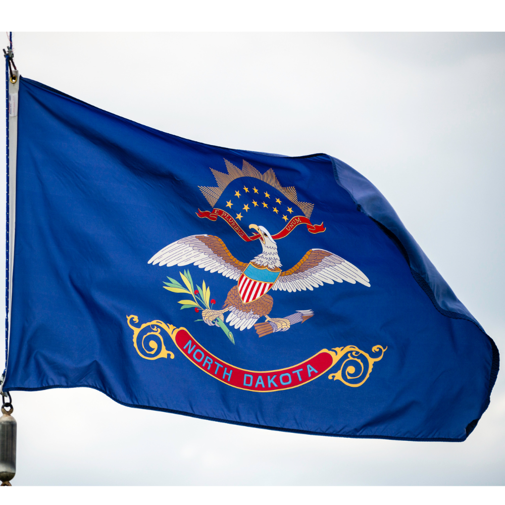 State of North Dakota Flag