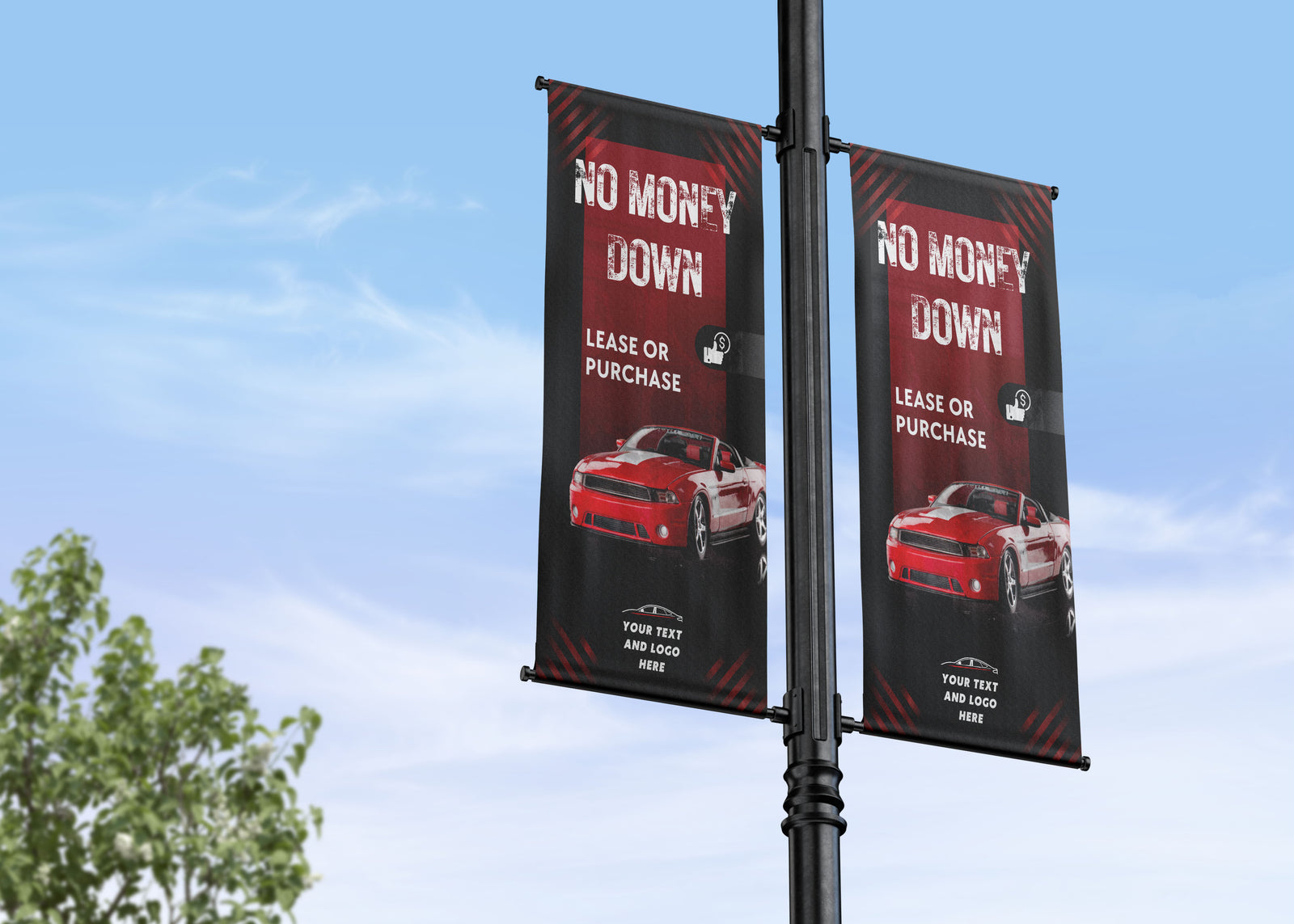 No_Money_Down_Red and Black