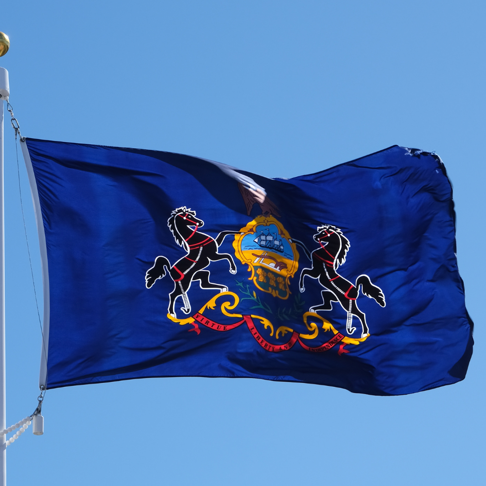 State of Pennsylvania Flag