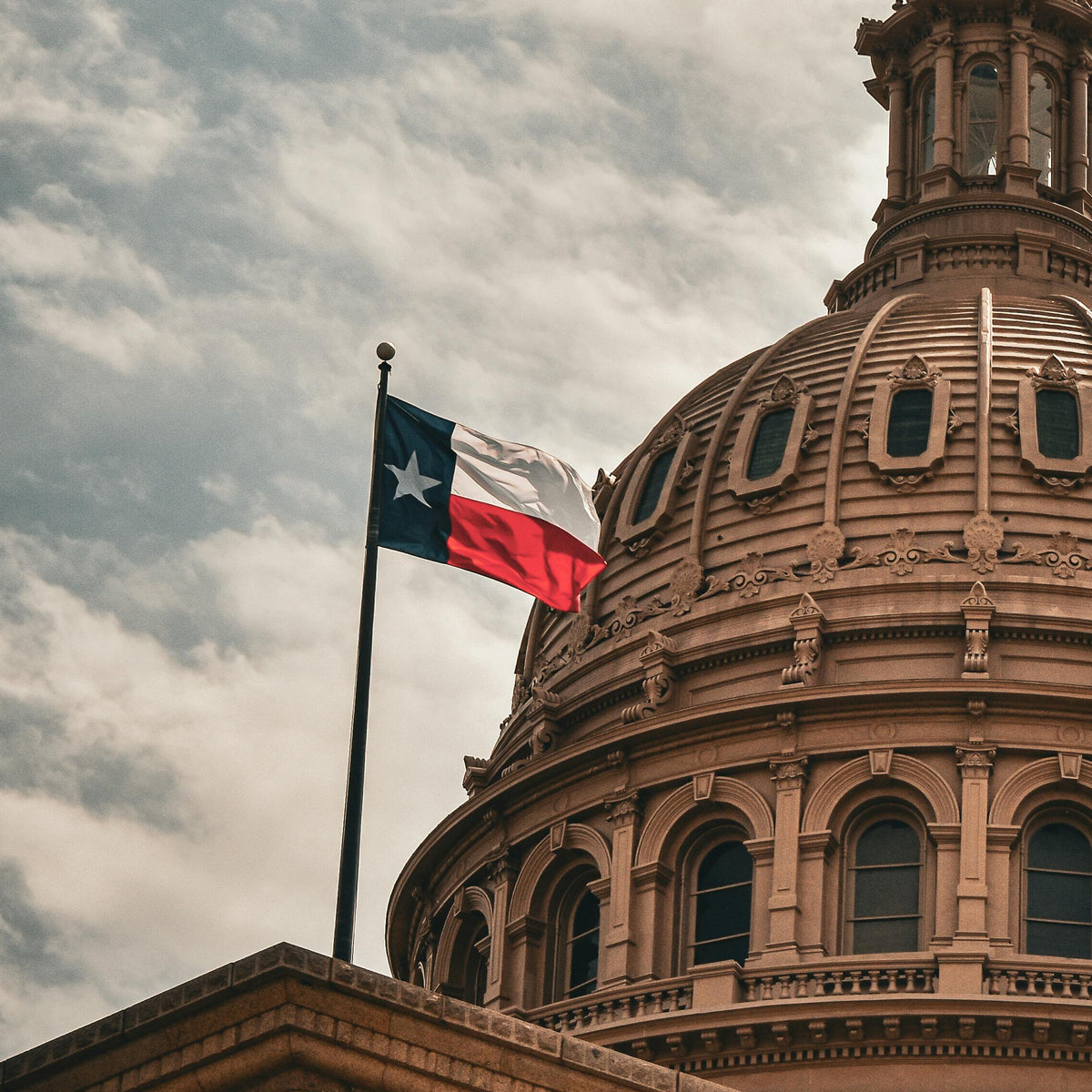Texas state flag, the lone star state made by Green valley flags