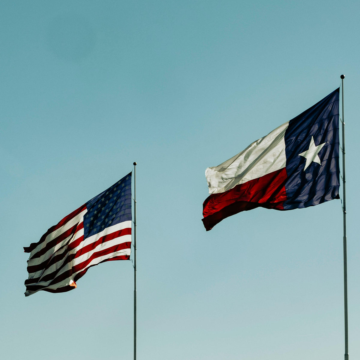 Texas state flag, the lone star state made by Green valley flags