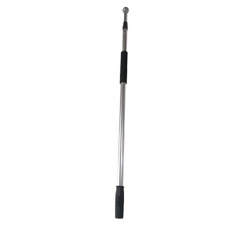 Telescopic hand held flag pole collapsed to 46 inches – easy storage and travel