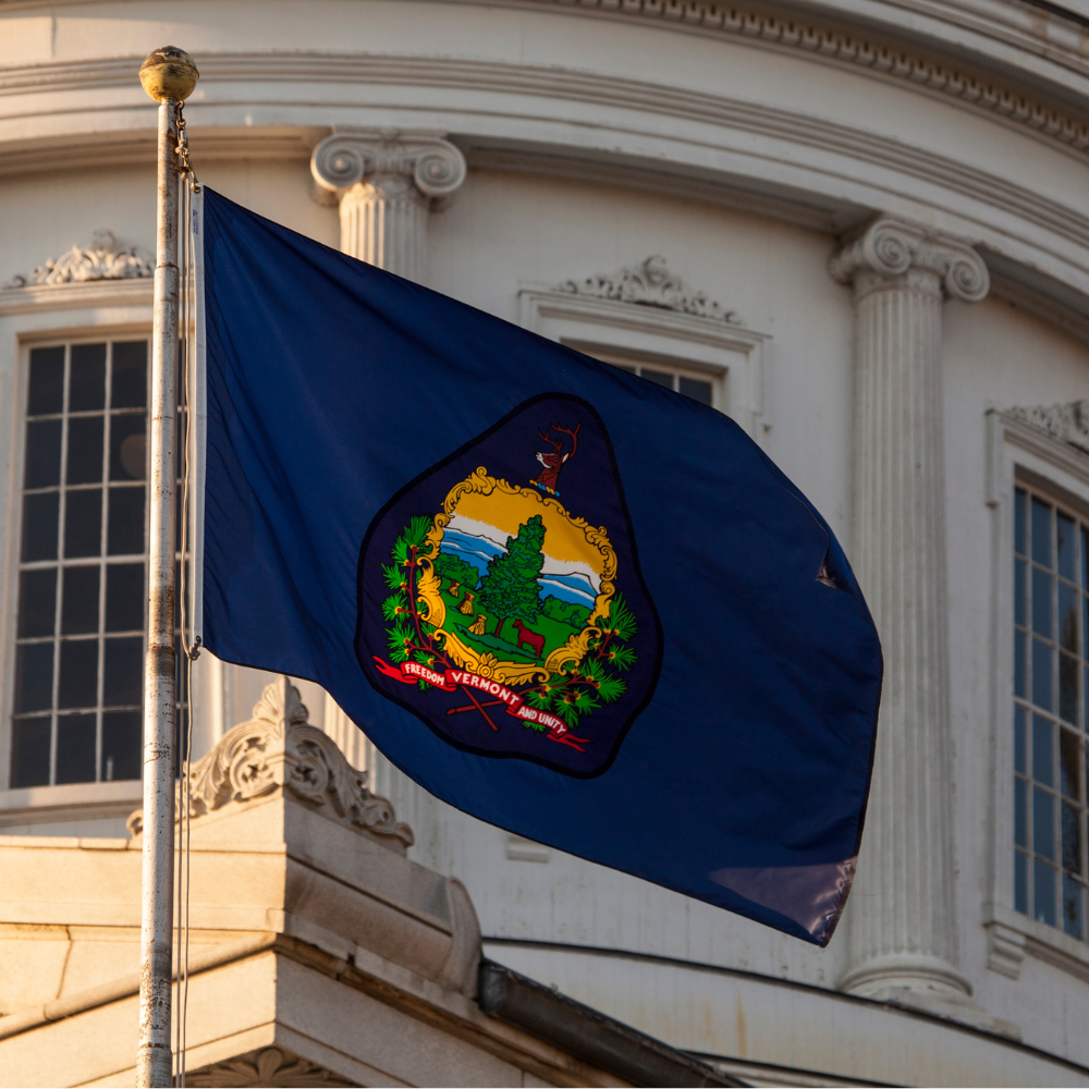 State of Vermont Flag