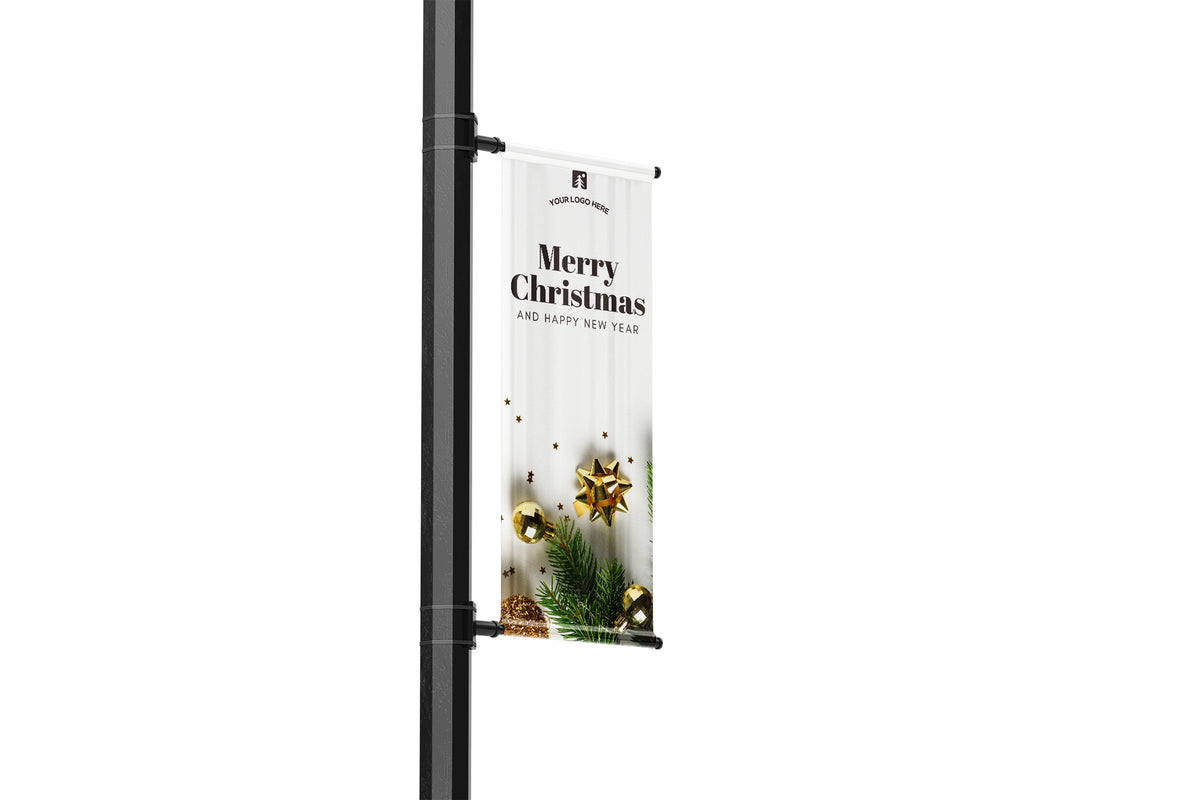Christmas Lamp Post Banners