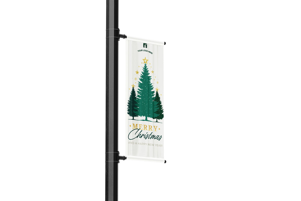 Christmas Lamp Post Banners