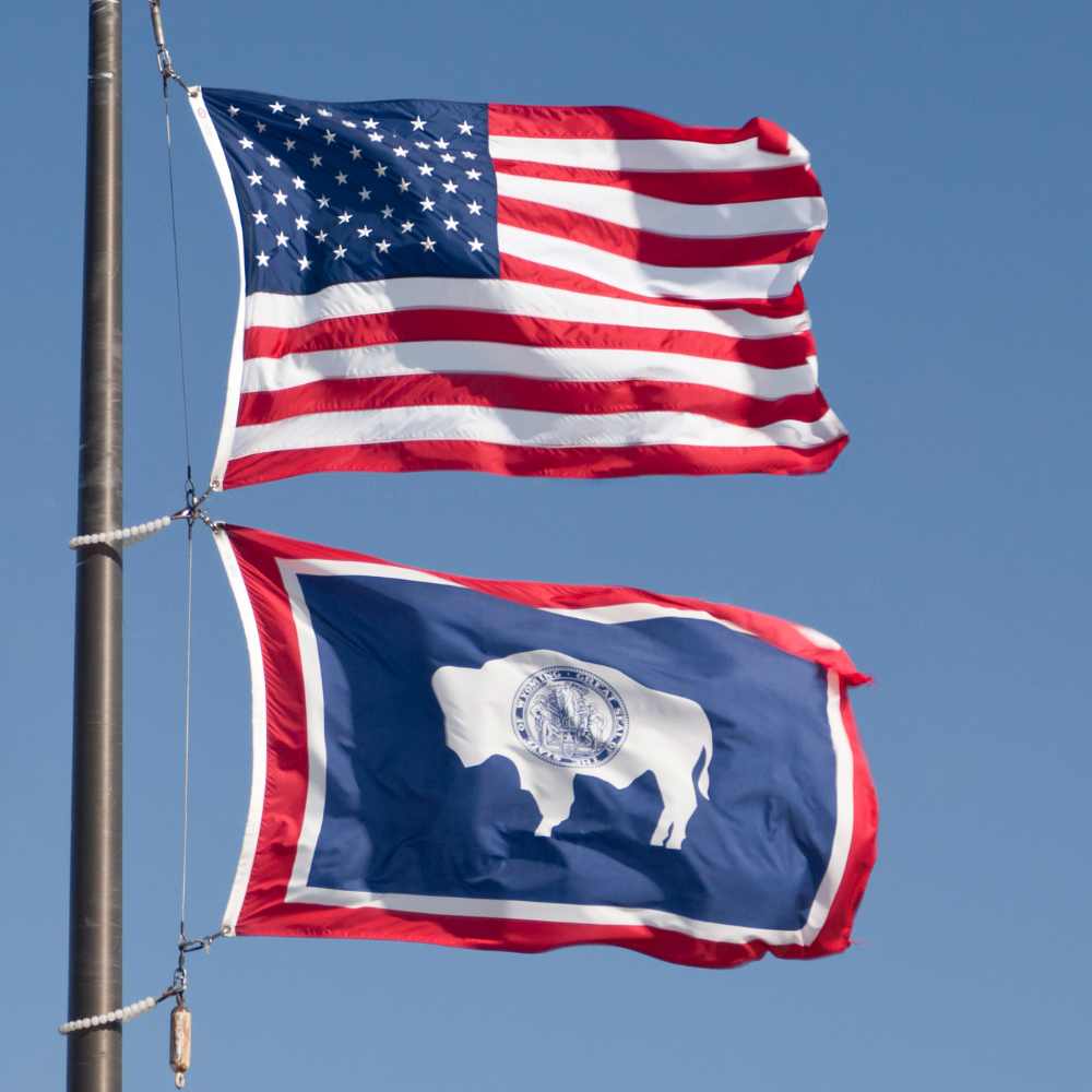State of Wyoming Flag