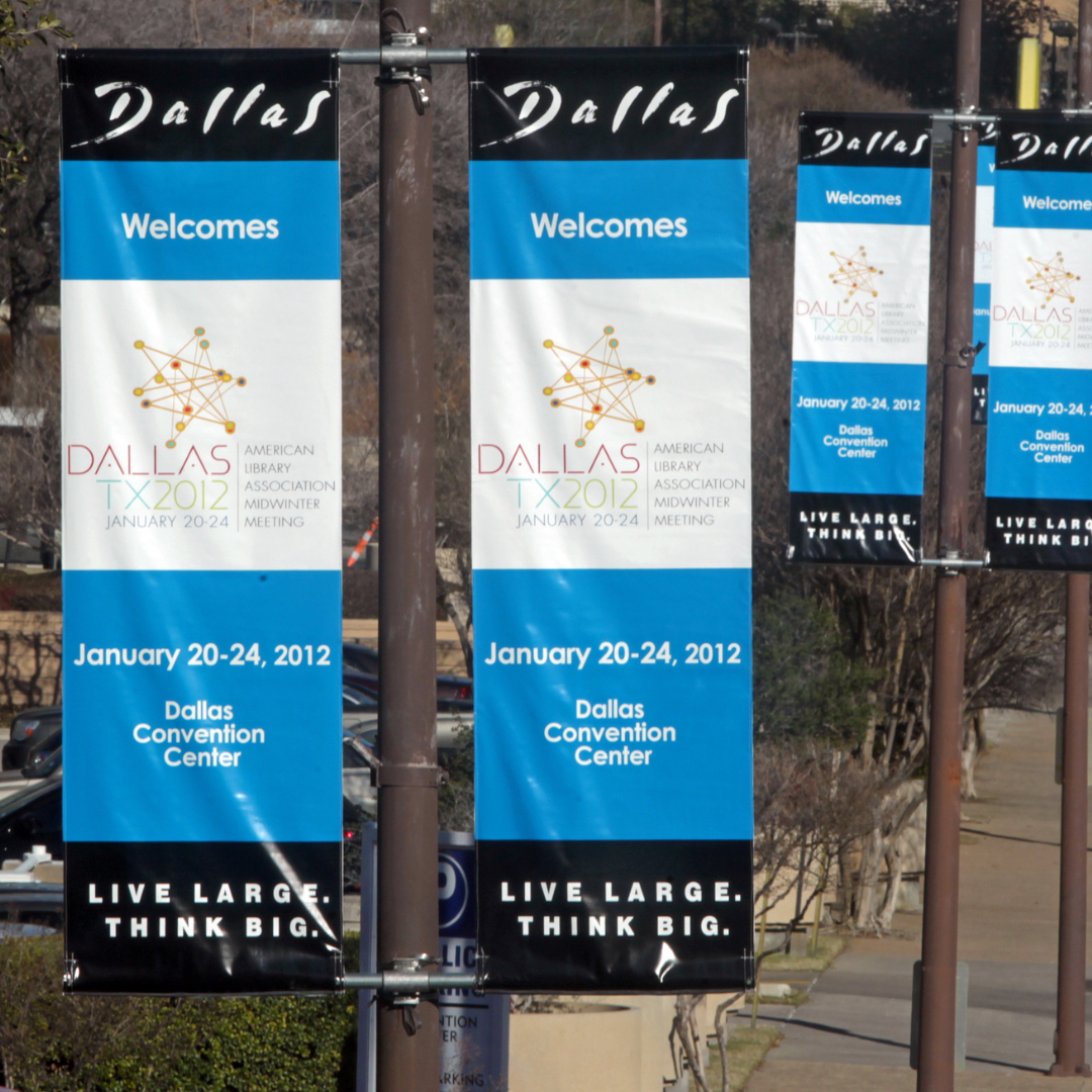 lamp post banners vinyl for your town