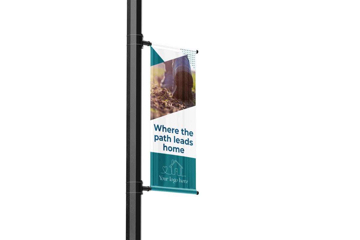 diagonal photo single banner, highlighting amenities