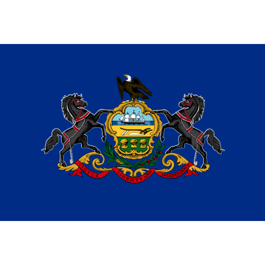 State of Pennsylvania - Lightweight Knitted Polyester 