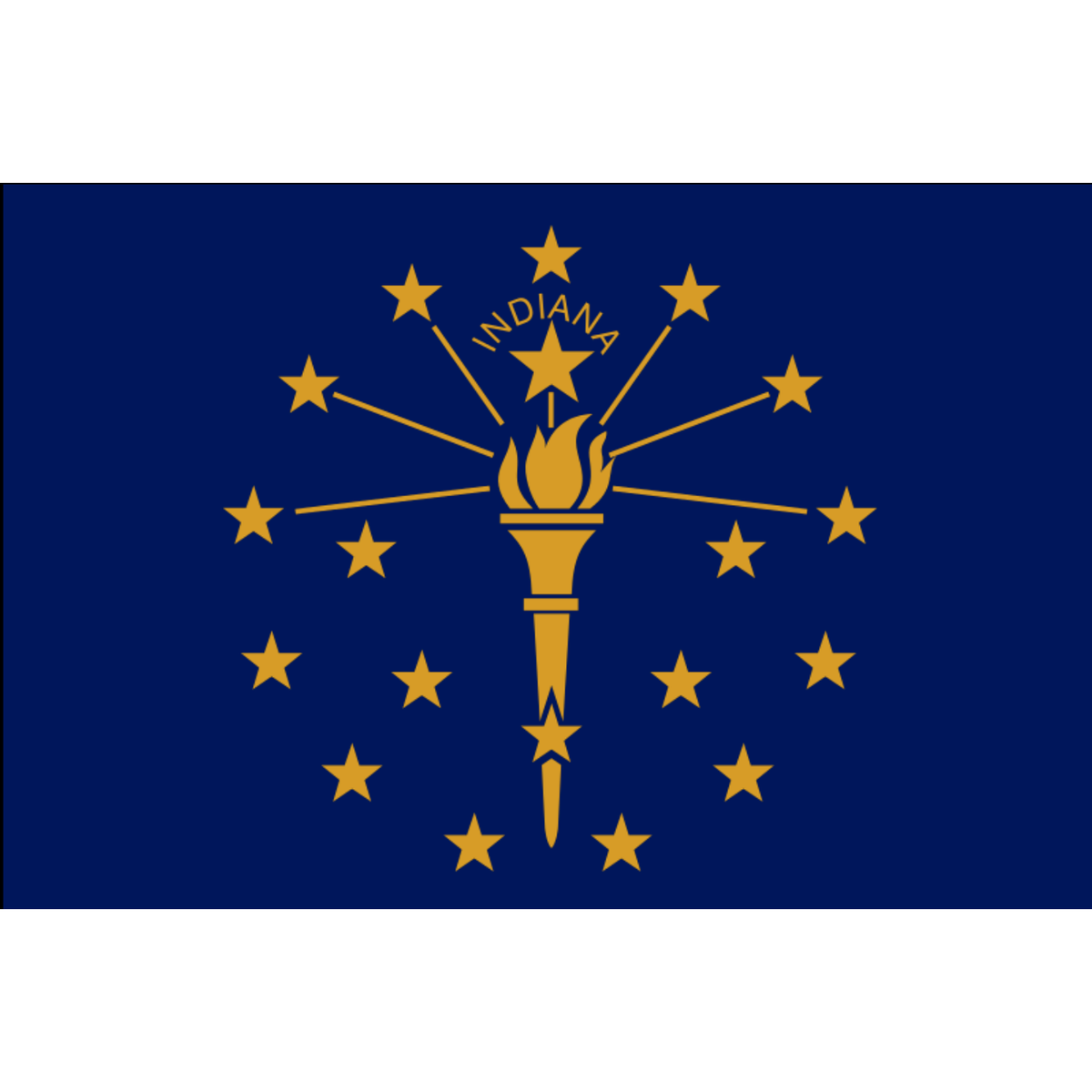 State of Indiana flag