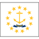 State of Rhode Island Flag