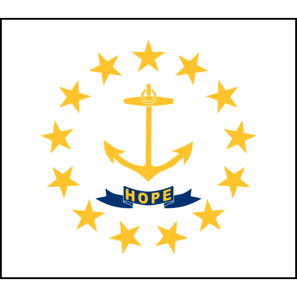 State of Rhode Island -Lightweight Knitted Polyester 