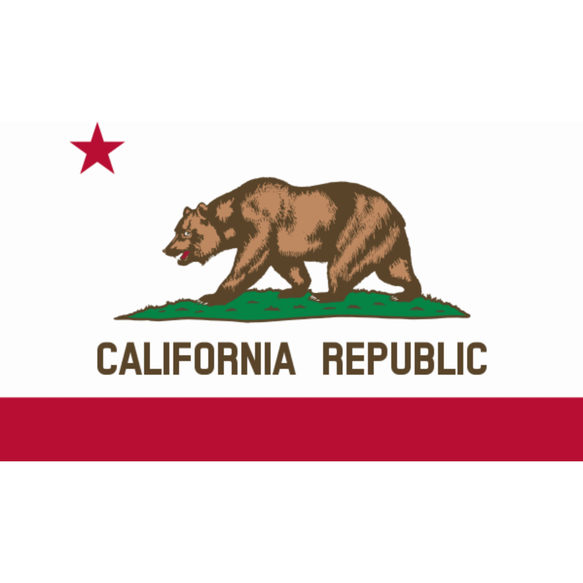 Flag of the State of California 