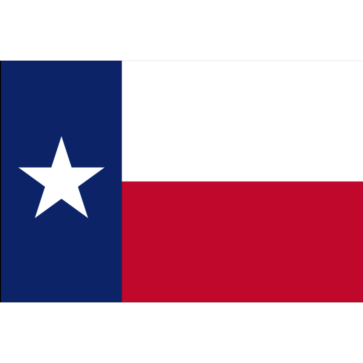 State Flag of Texas Lightweight Knitted Polyester 